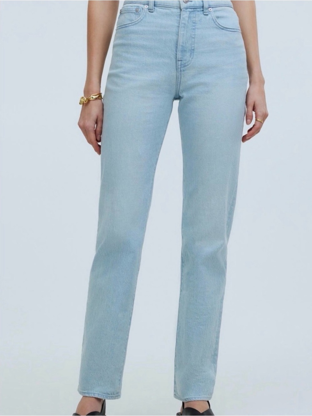 Madewell 90s Straight Jeans - Light Wash